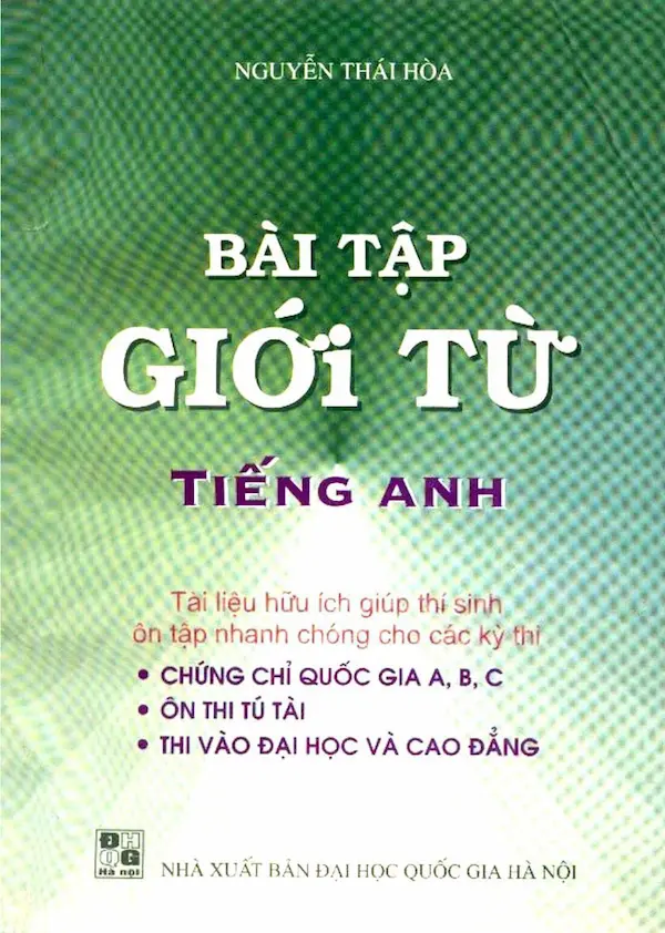 Bài Tập Giới Từ Tiếng Anh – Nguyễn Thái Hòa